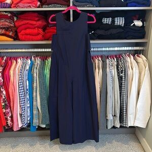 Love, Bonito navy side cut out sleeveless back zipper closure jumpsuit 4 NWT